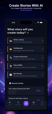 TaleForge AI Screenshot 1 of 6