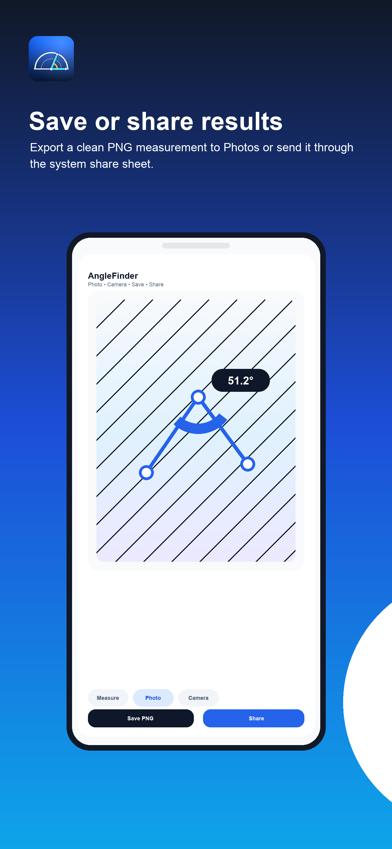 AngleFinder: Protractor screenshot 4