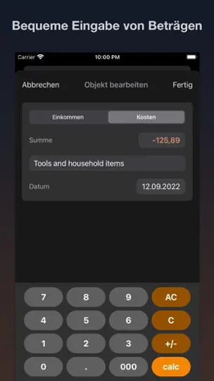 Screenshot von Vorbericht auf dem iPhone 3