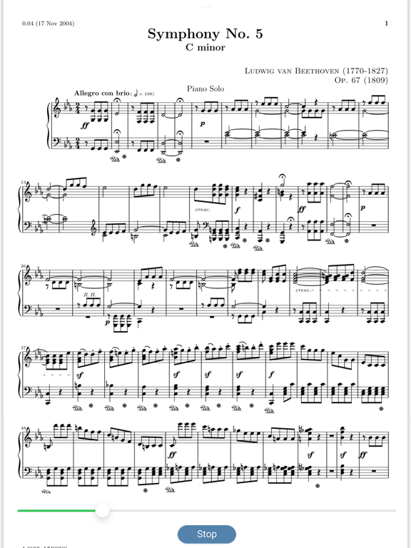 Screenshot #6 pour Perform™ Scrolling Sheet Music