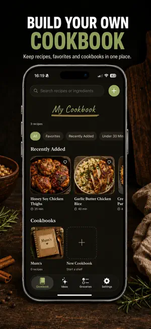 Recipe Box · Cookbook Keeper screenshot 1