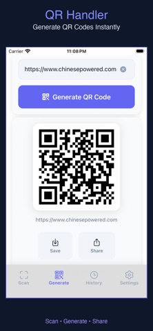 QR Handler Screenshot 1 of 4
