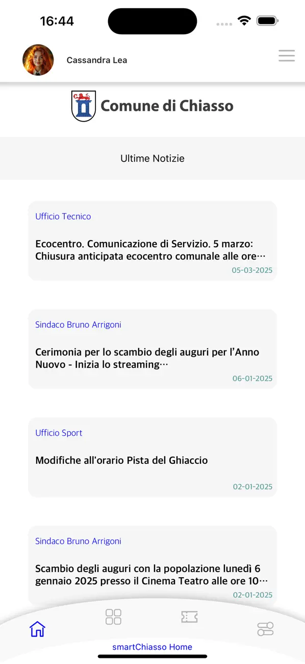 Screenshot #3 pour smartChiasso