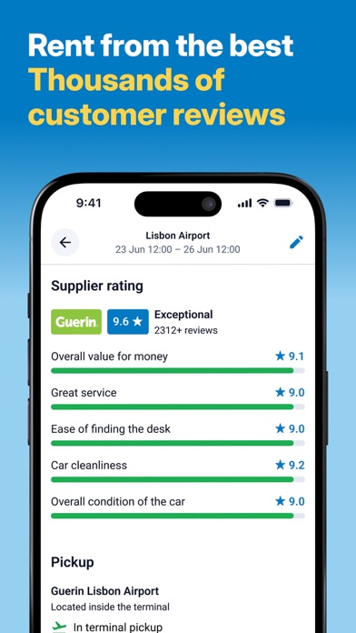 DiscoverCars－Car Rental & Hire Screenshot