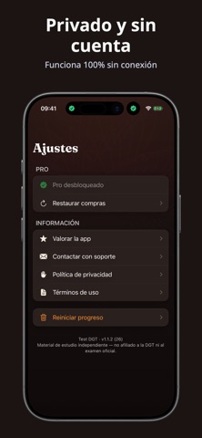 Test DGT Permiso B Autoescuela iPhone screenshot