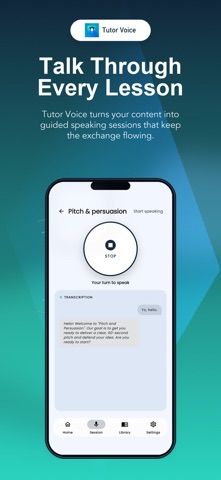 Tutor Voice Screenshot 1 of 4