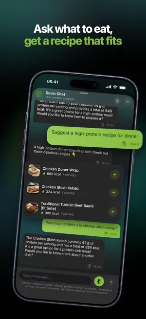 DevinFit: AI Calorie Counter screenshot 2