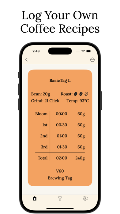 Brewing Tag screenshot