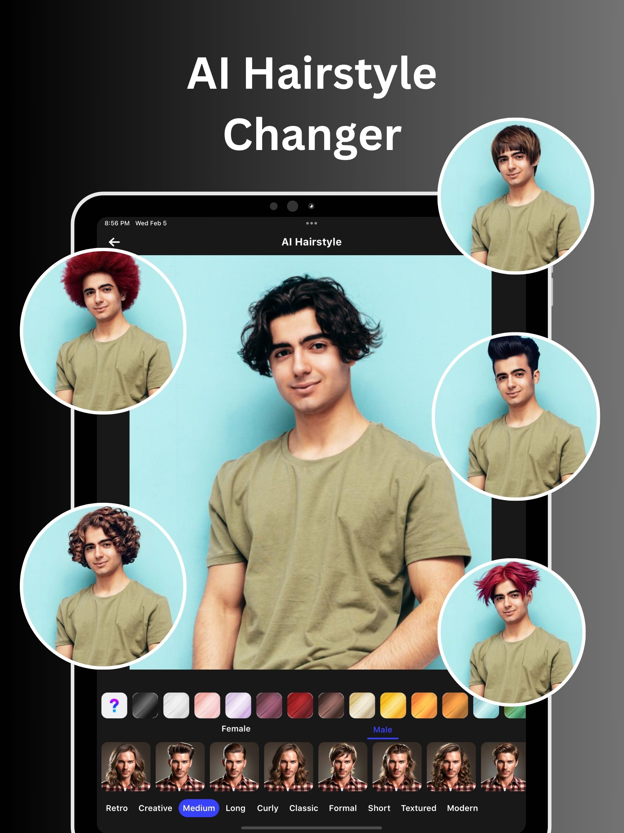AI Style: AI Hairstyle, Outfit