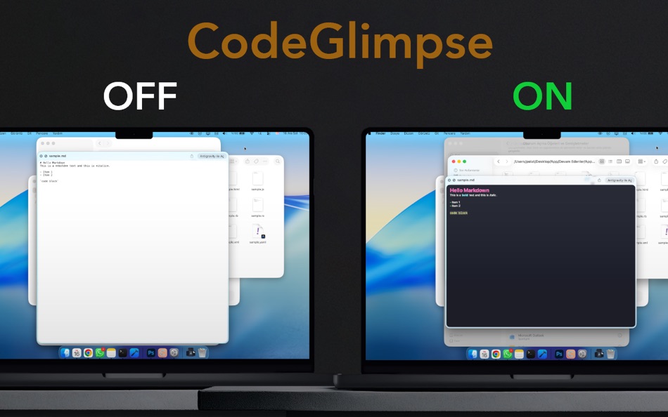 #3. CodeGlimpse (macOS) Av: Mehmet Emin POLAT