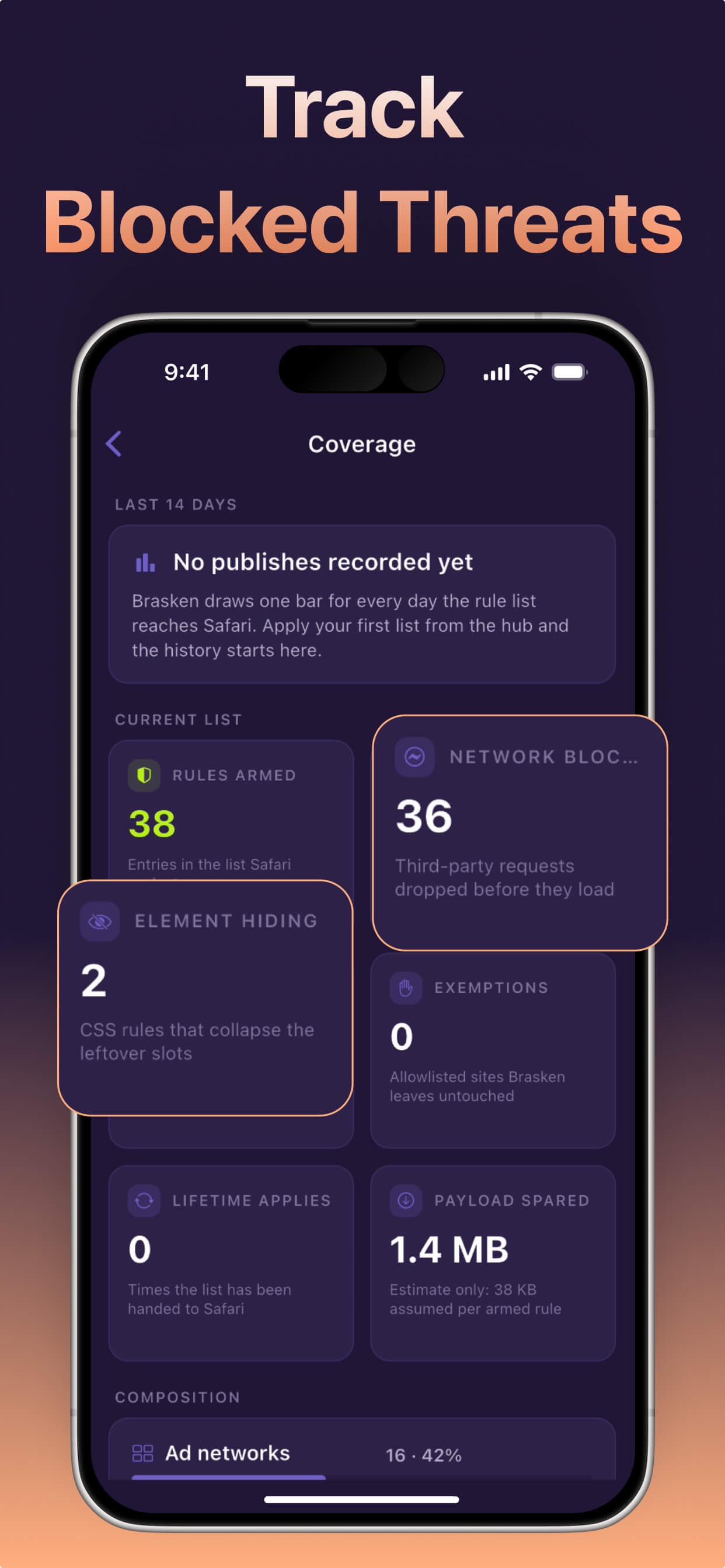Screenshot 4 of Brasken – Ad Block