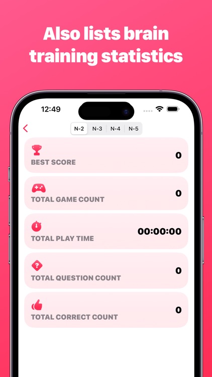 Dual N-BACK | Brain Training