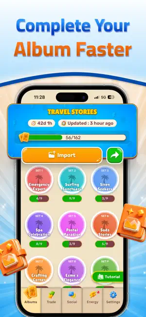 CardSwap - Town Cards & Energy screenshot 1