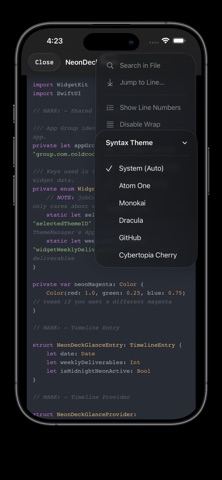 nexusStack iPhone screenshot