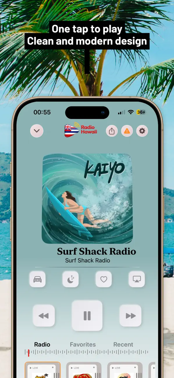 Screenshot #3 pour Hawaii Radio FM Live & News