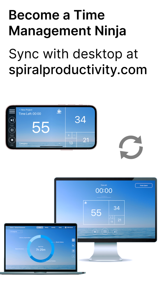#9. Spiral - Fibonacci Focus Timer (iOS) De: Louis Sankey