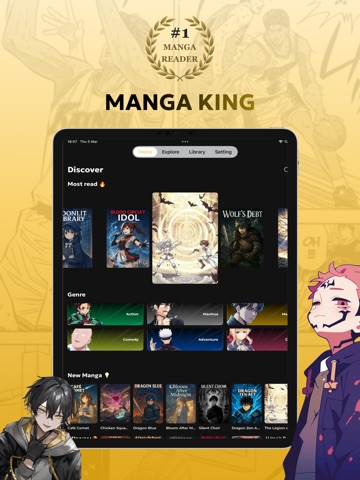 Manga + iPad screenshot 1
