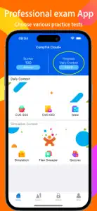 CompTIA Cloud+ Prep screenshot #1 for iPhone