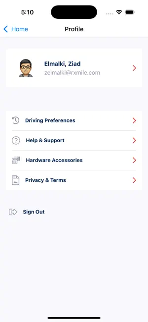 RxMile Driver screenshot 2