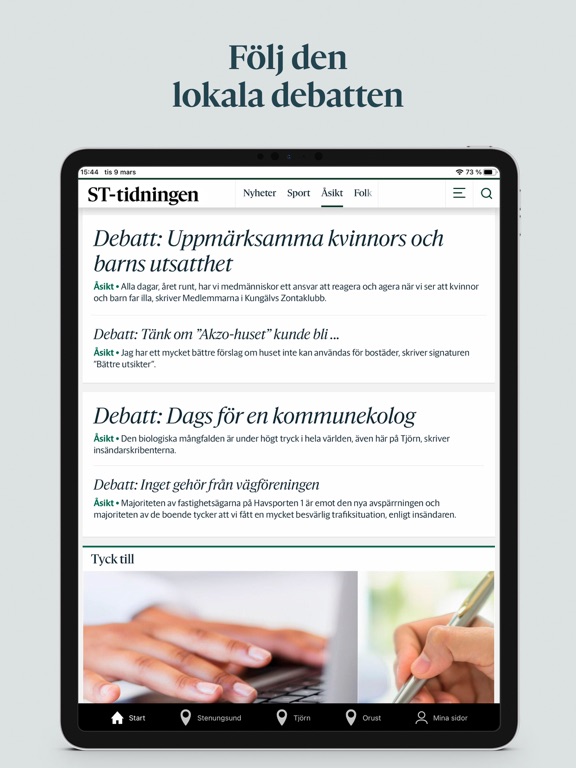 Screenshot #5 pour ST-tidningen