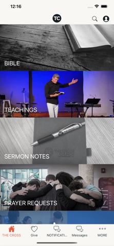 THE CROSS CHURCH app screenshot