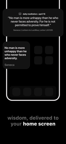 stoic ai: philosophy chat screenshot