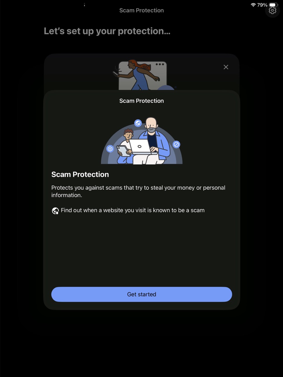 iPad screenshot