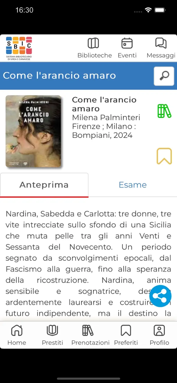 Screenshot #3 pour Biblio Ivrea e Canavese