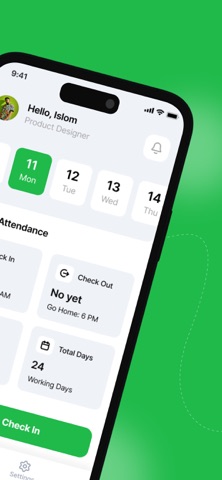 Aros Staff app screenshot