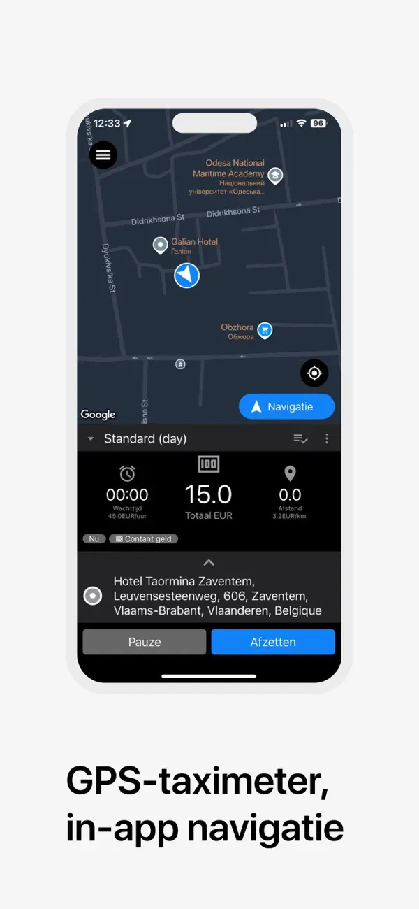 Screenshot #2 pour Taxis4Airports.brussels Driver