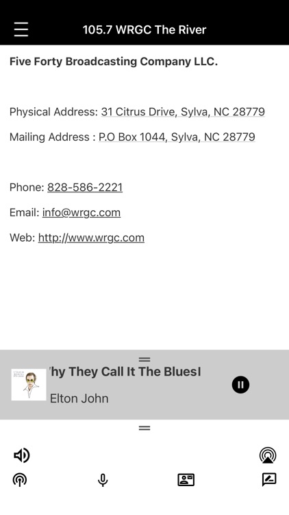 105.7 WRGC The River