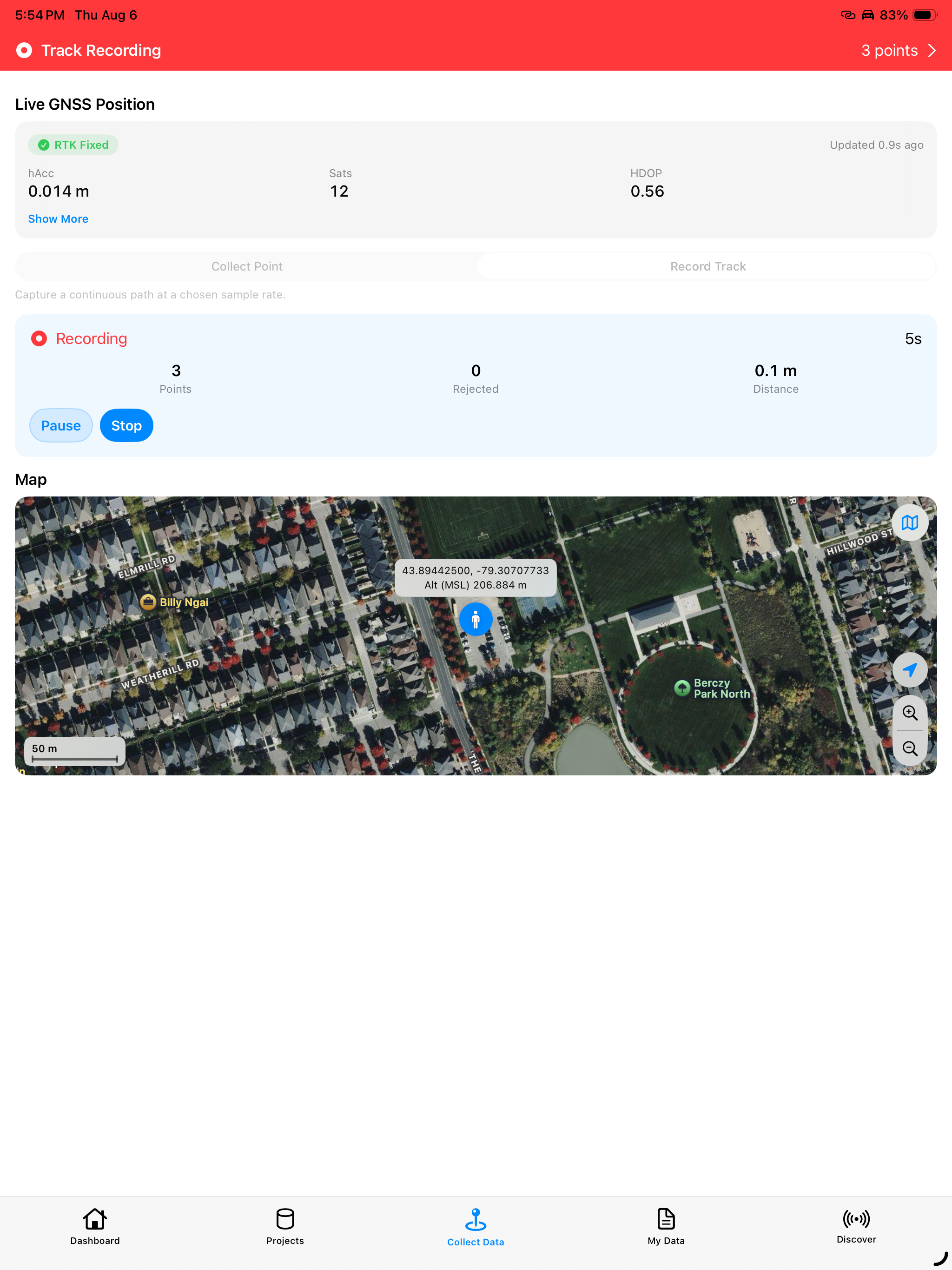 GeoAstra BLE-GNSS screenshot 14