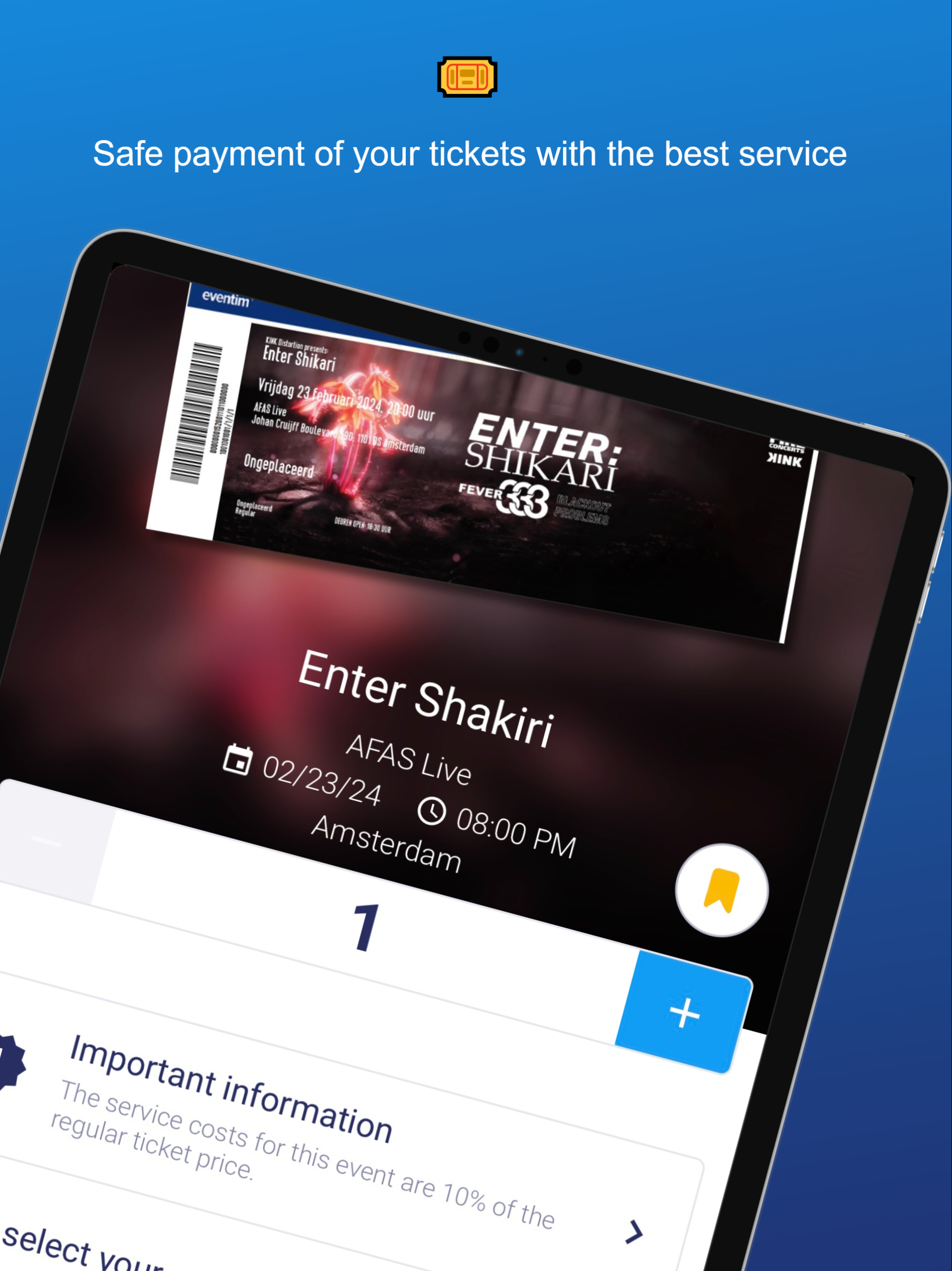 EVENTIM NL/BE