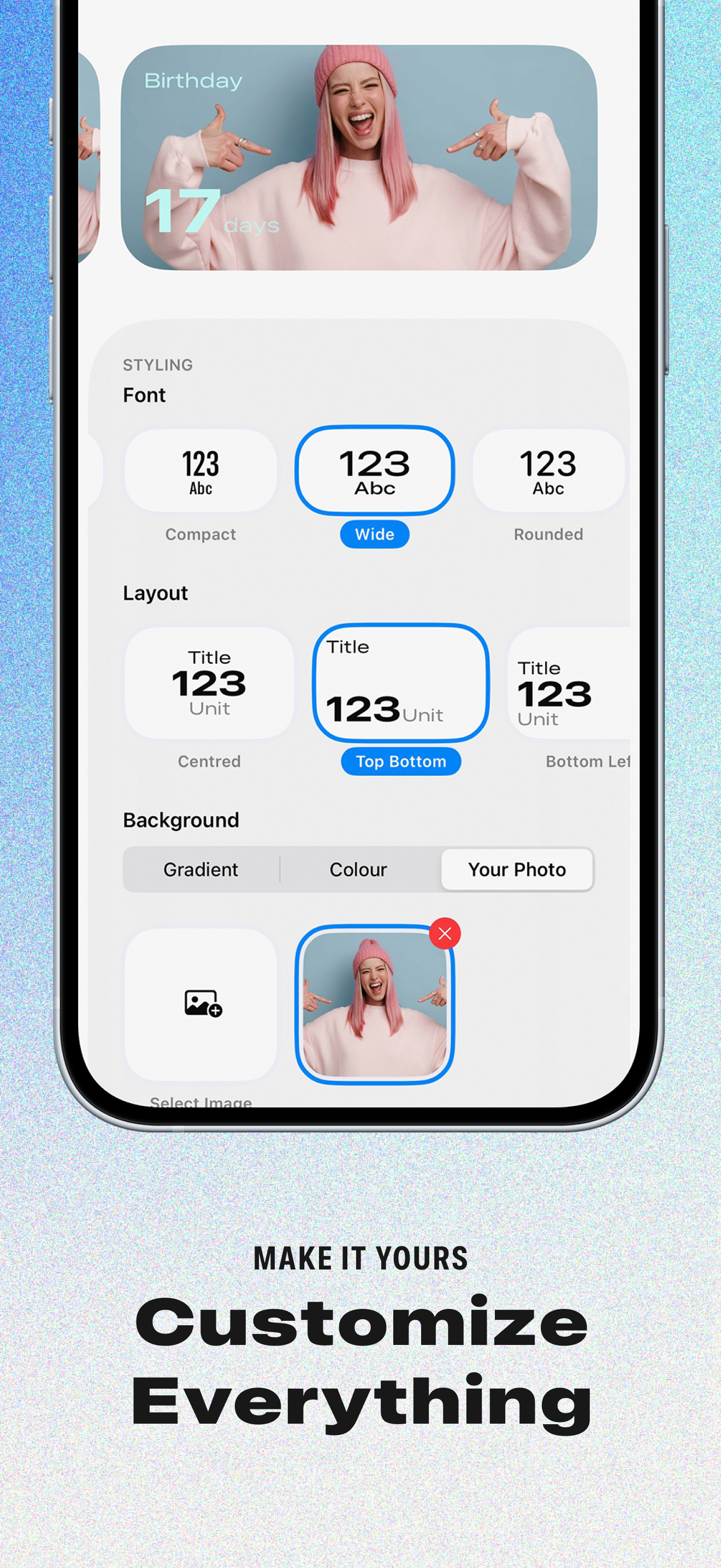 Countdown Widget: Countio screenshot 5