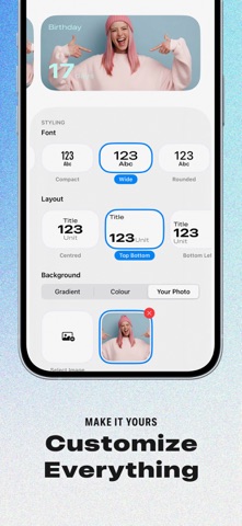 Countdown Widget: Countio screenshot