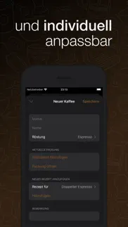 coffeefolio - deine rezepte iphone bildschirmfoto 3