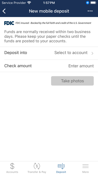 Compass Savings Bank Screenshot
