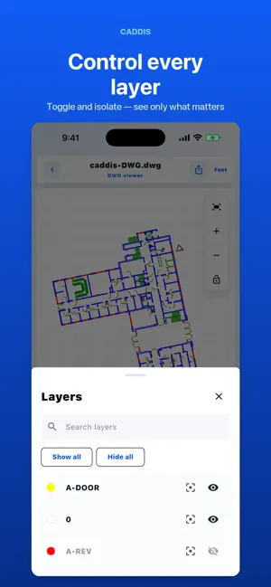 Caddis: DWG & CAD Viewer screenshot 4