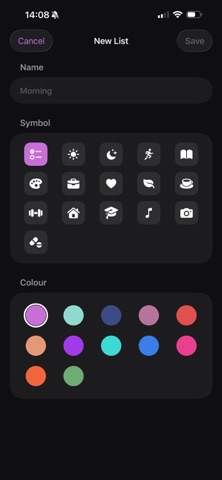 Daily Check Widget Screenshot 5 of 6