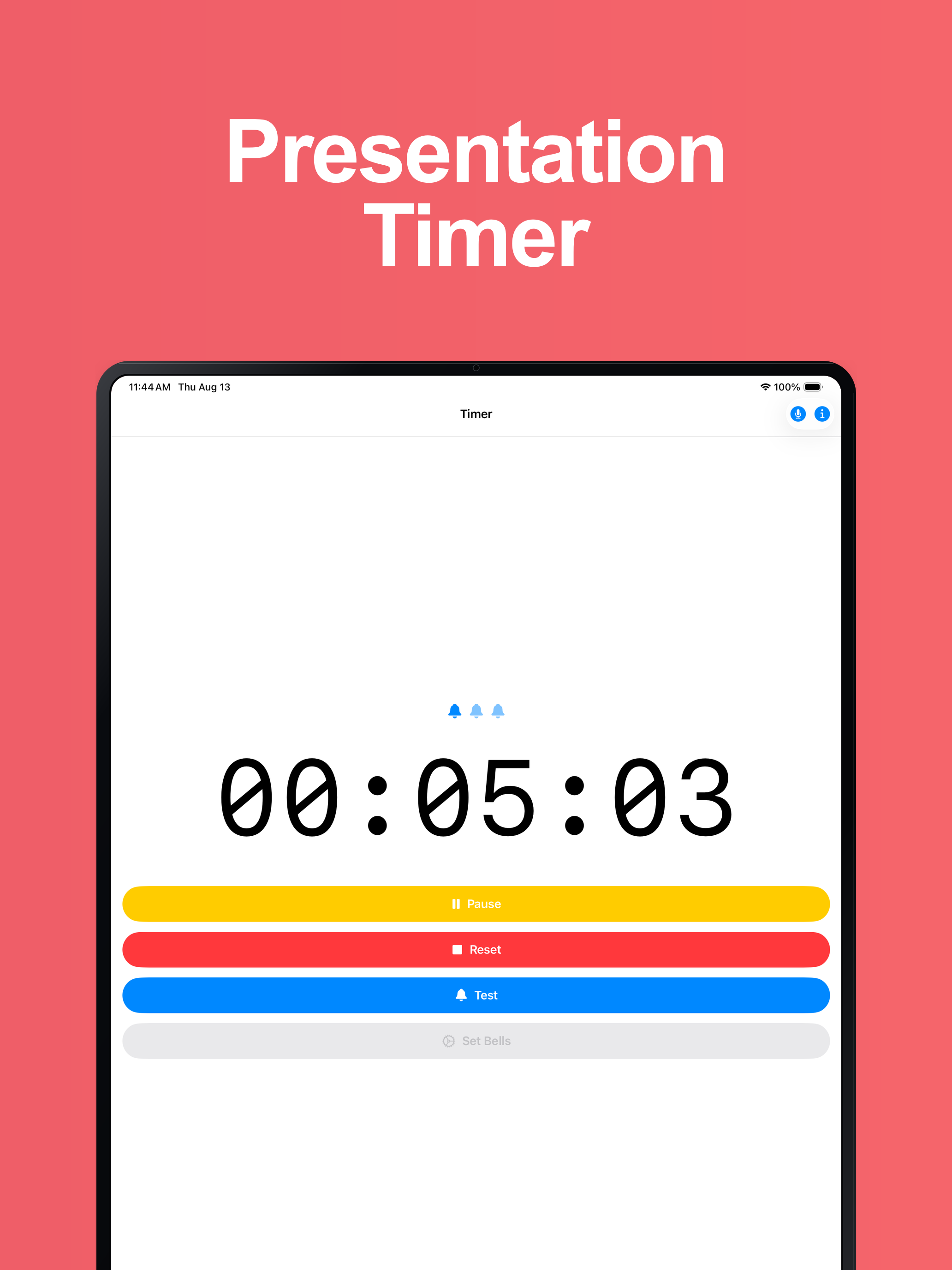 Presentation Clock TimeKeeper screenshot 6