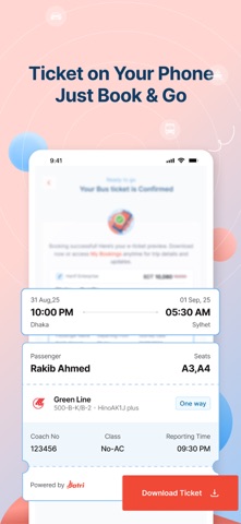 Jatri - Multimode Travel App iPhone screenshot