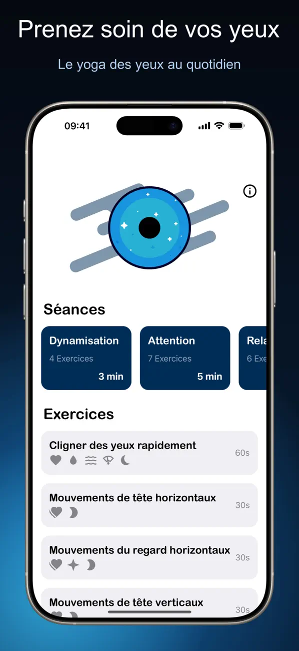 Screenshot #1 pour Yoga des yeux