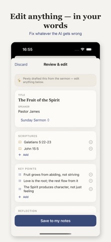 Sermon Notes: Pewly Screenshot 3 of 4