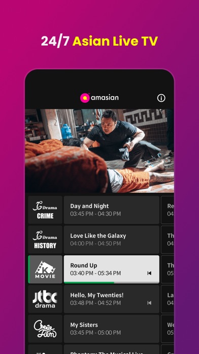 Amasian TV: Live TV & Movies Screenshot