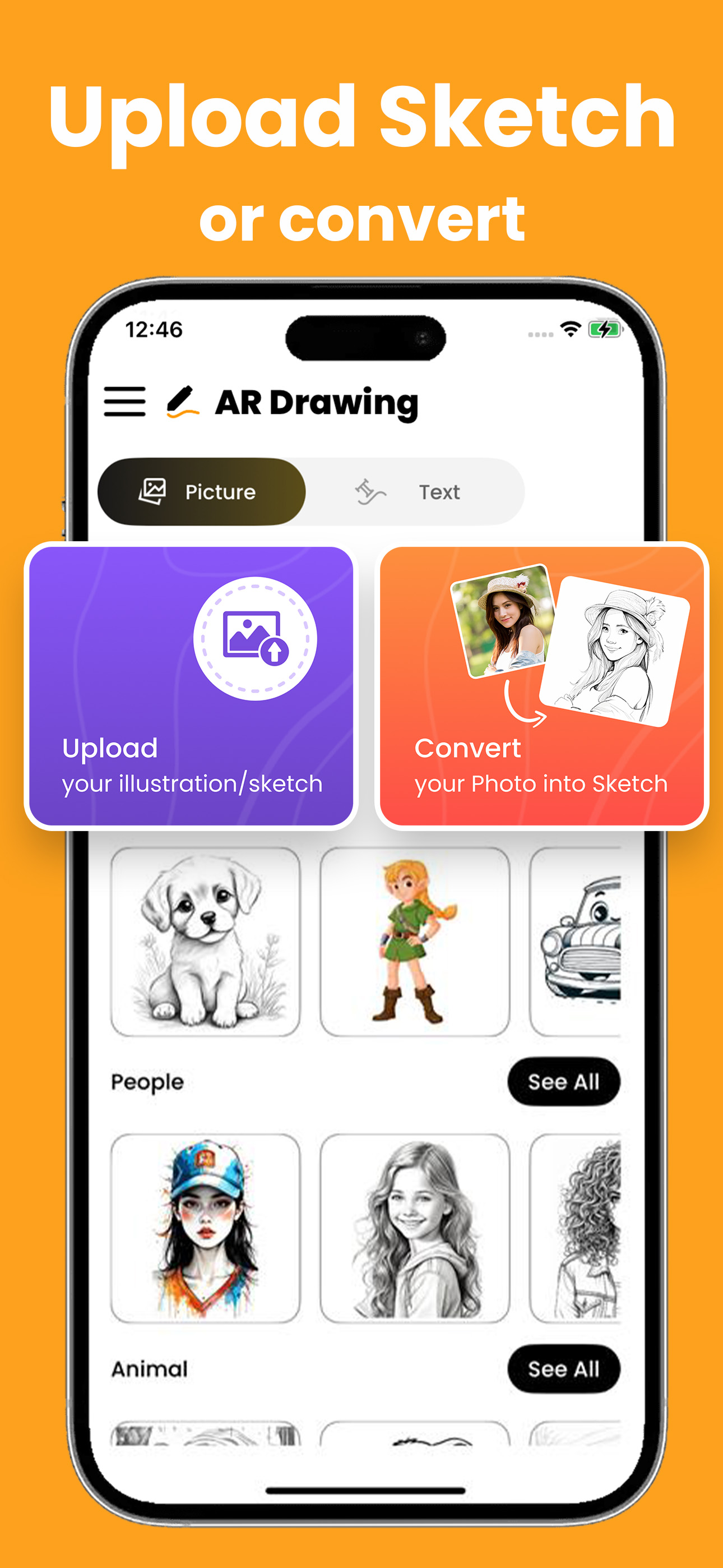 AR Drawing Canvas Trace, Paint