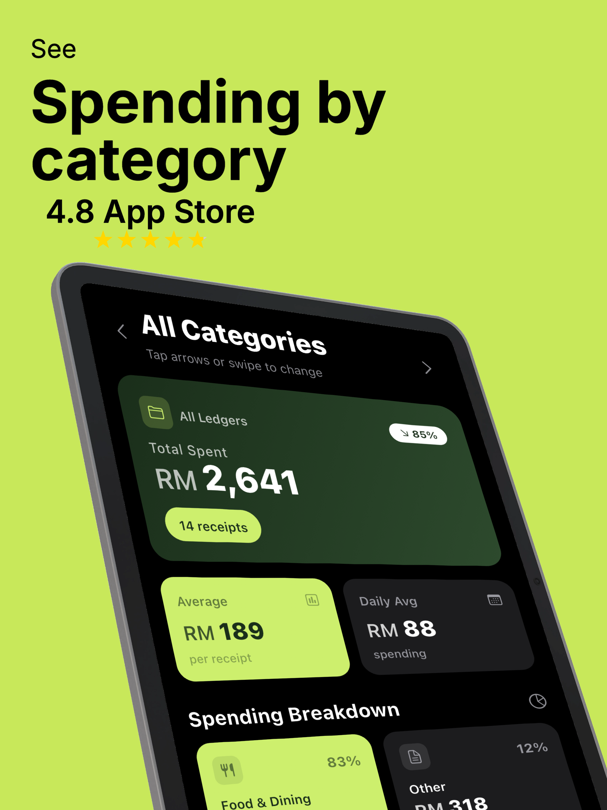 SnapBill: AI Receipt Scanner screenshot 9