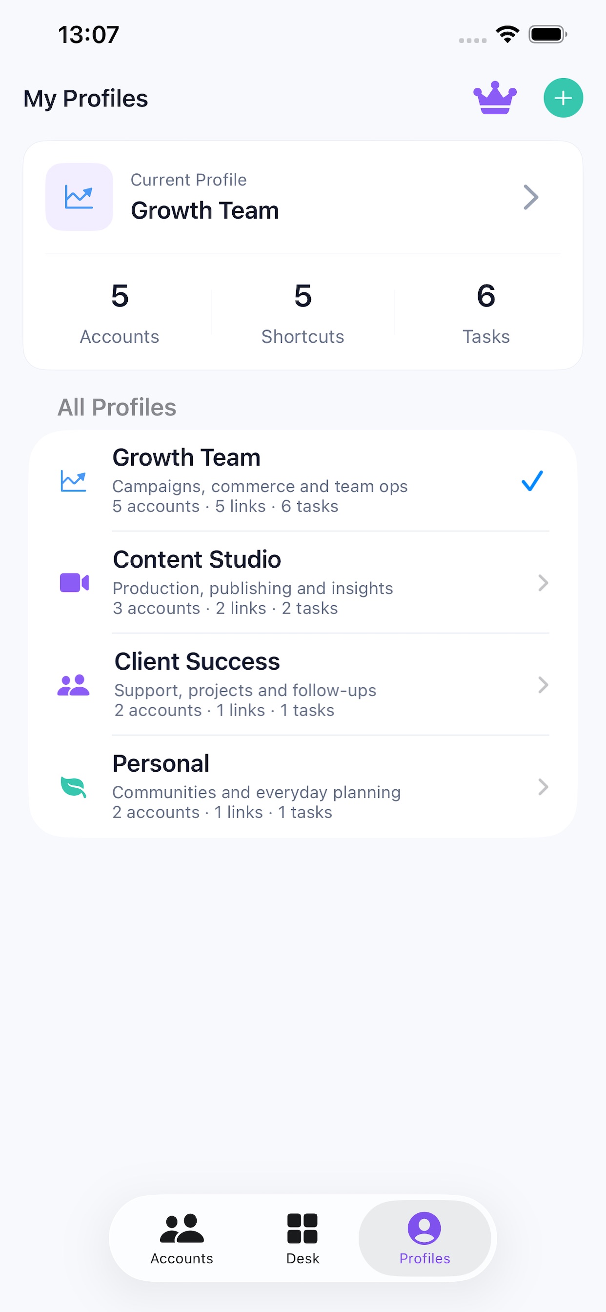 Screenshot 3 of Account Spaces: Work Hub