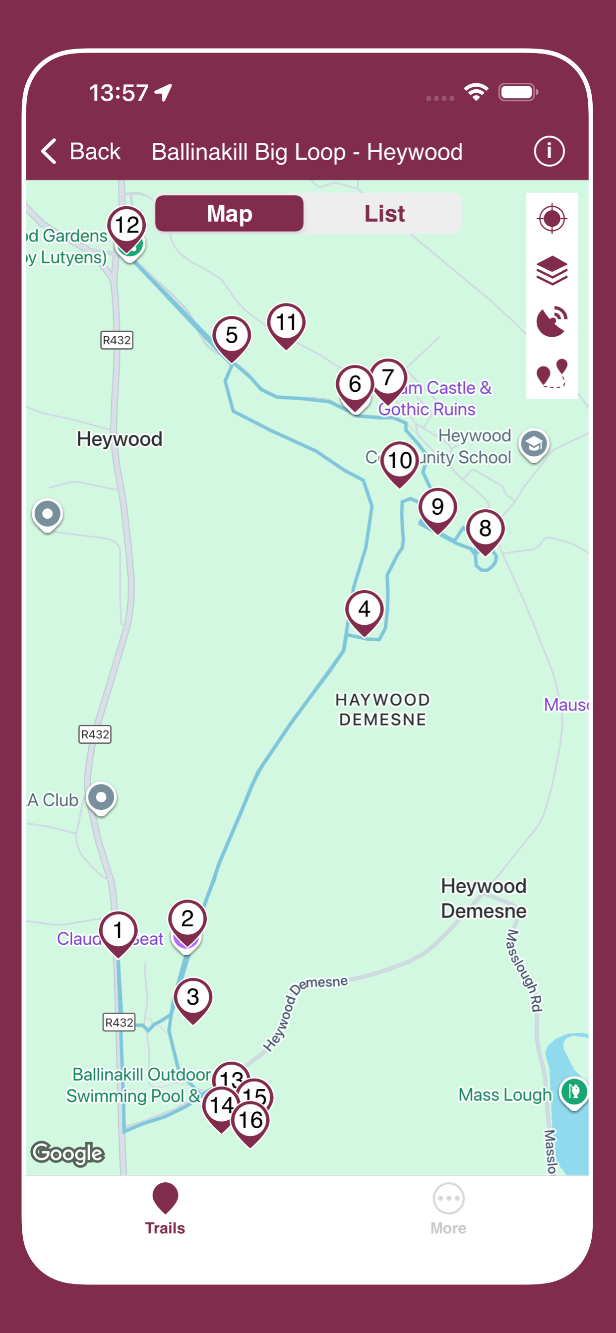 Ballinakill & Heywood Trails