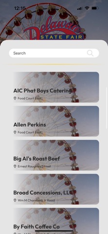 The Delaware State Fair iPhone screenshot