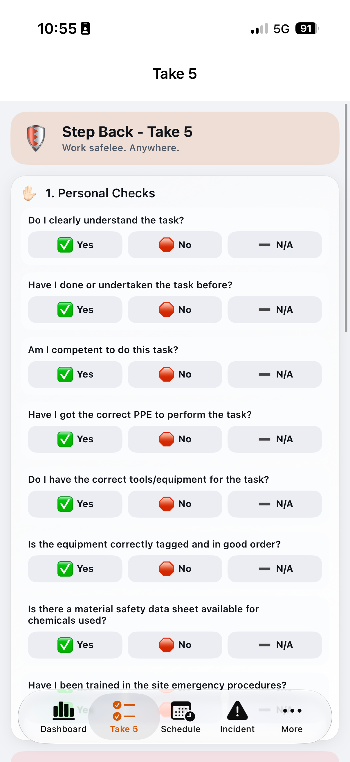 Safelee screenshot 3